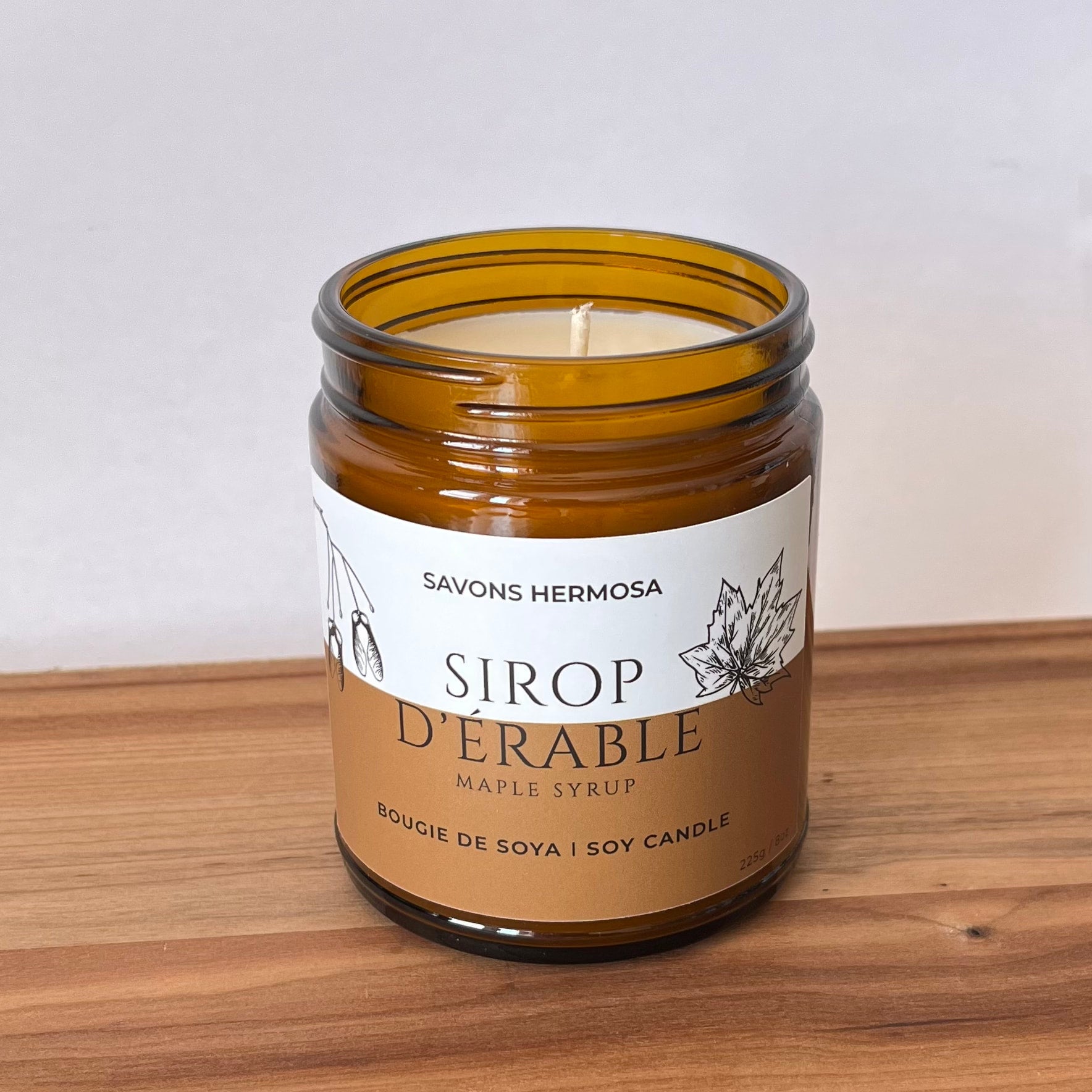 Chandelles d'éco-soya Sirop d'érable