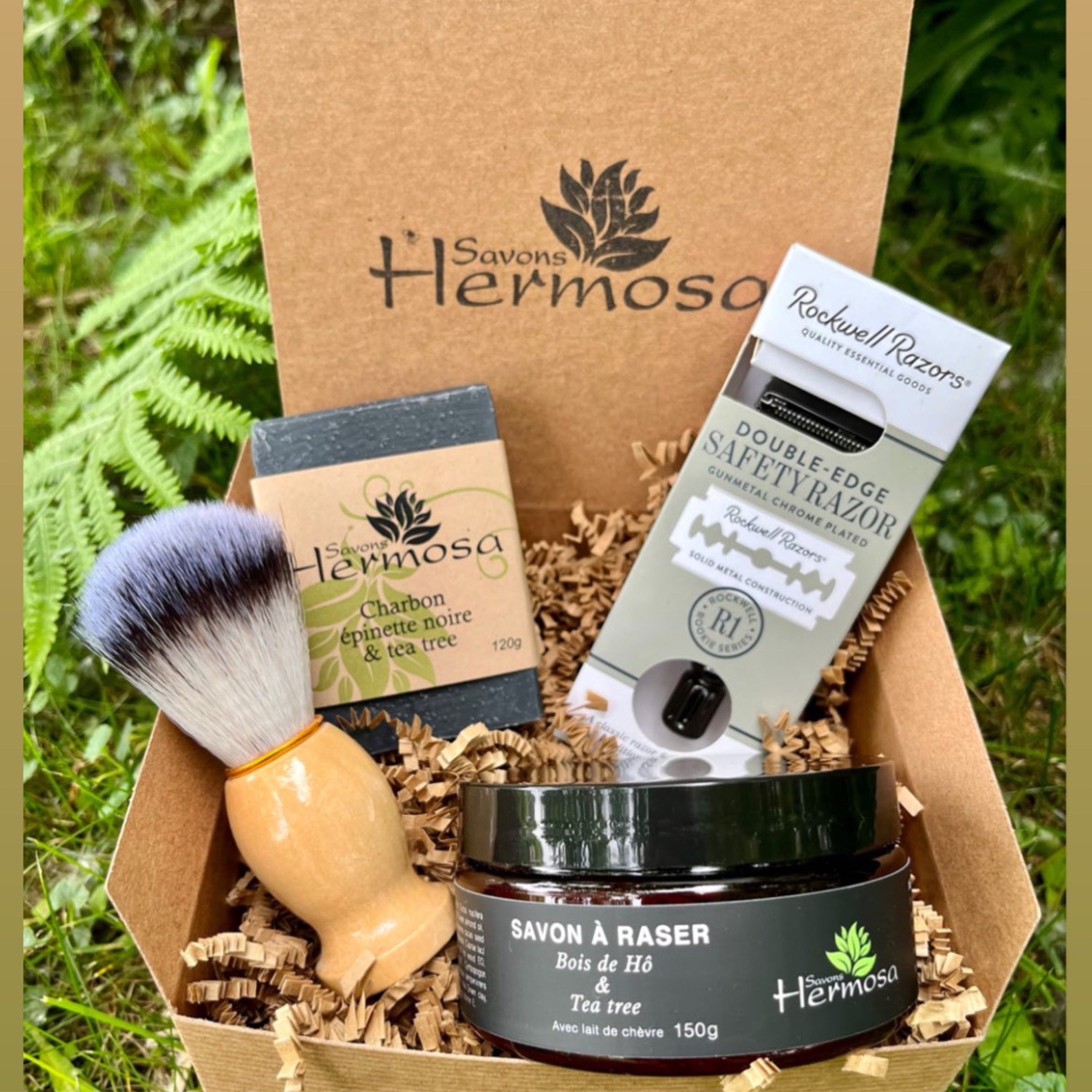 Coffret ensemble de rasage